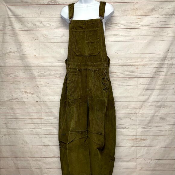 Free People Good Luck Corduroy Overalls - Picture 6 of 14